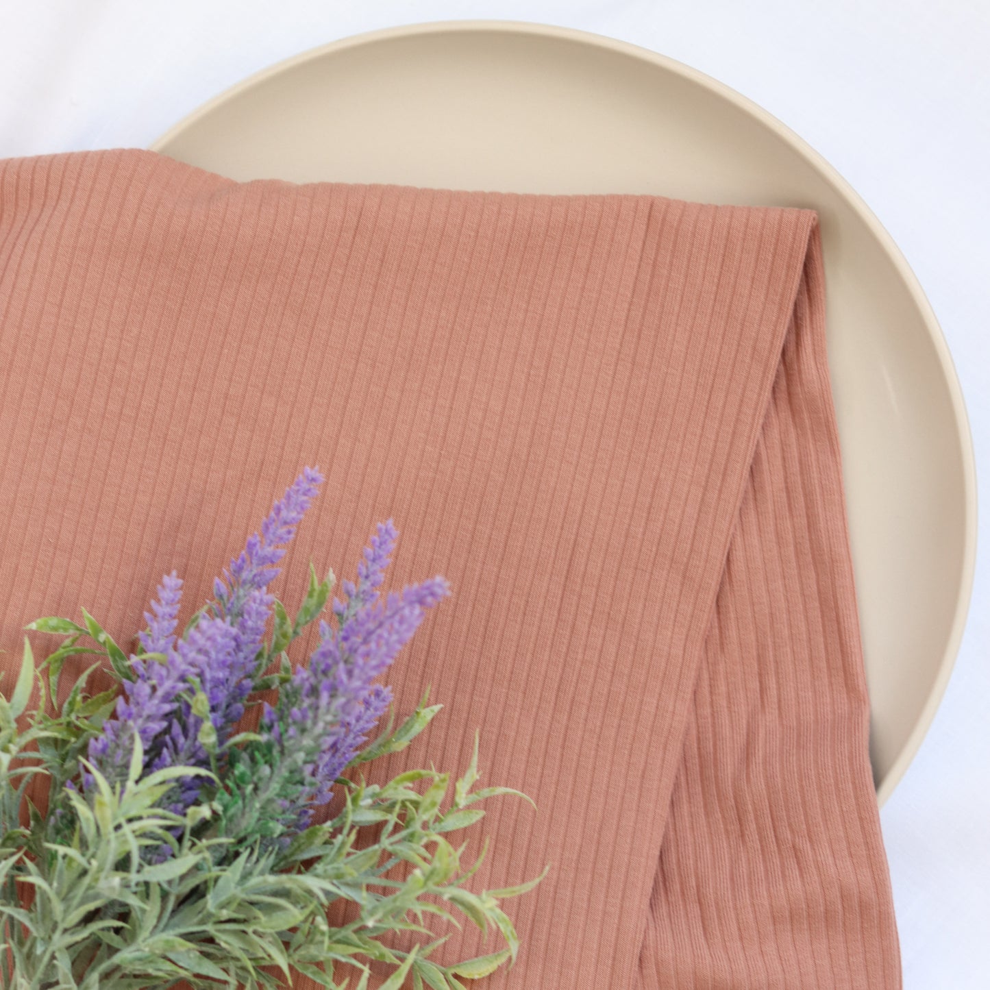 Ribbed 4*4 Knit | Rose Gold
