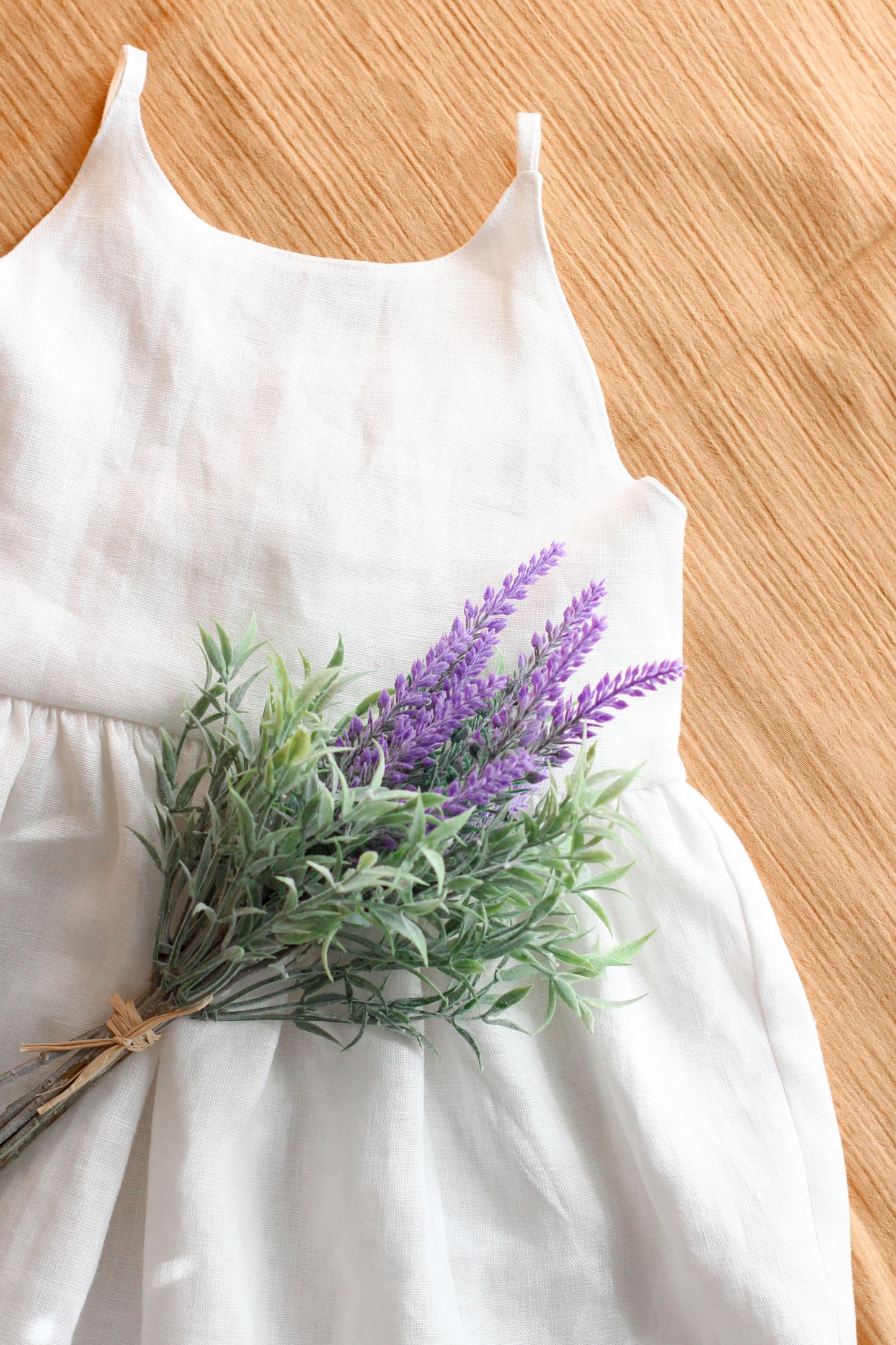 Pure Linen Fabric | Milk White