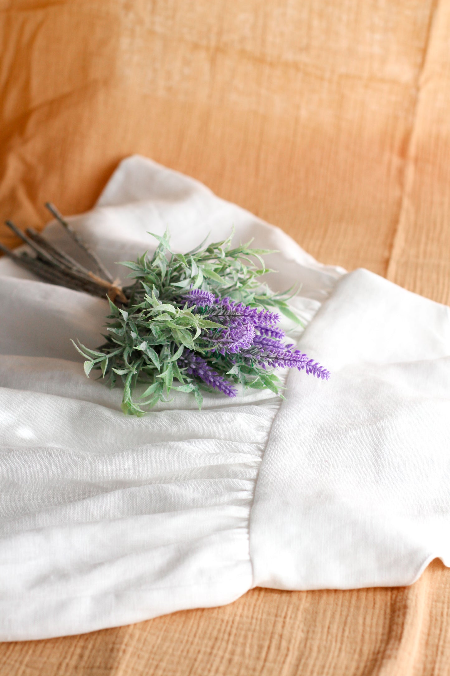Pure Linen Fabric | Milk White