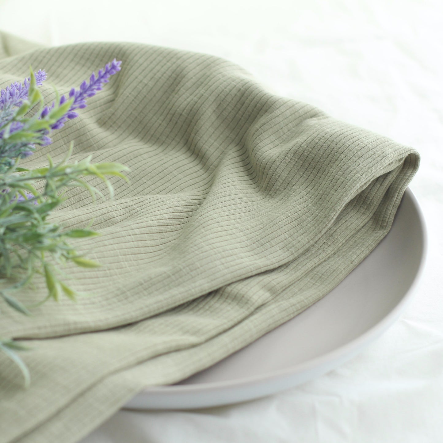 Ribbed 4*2 Knit | Olive