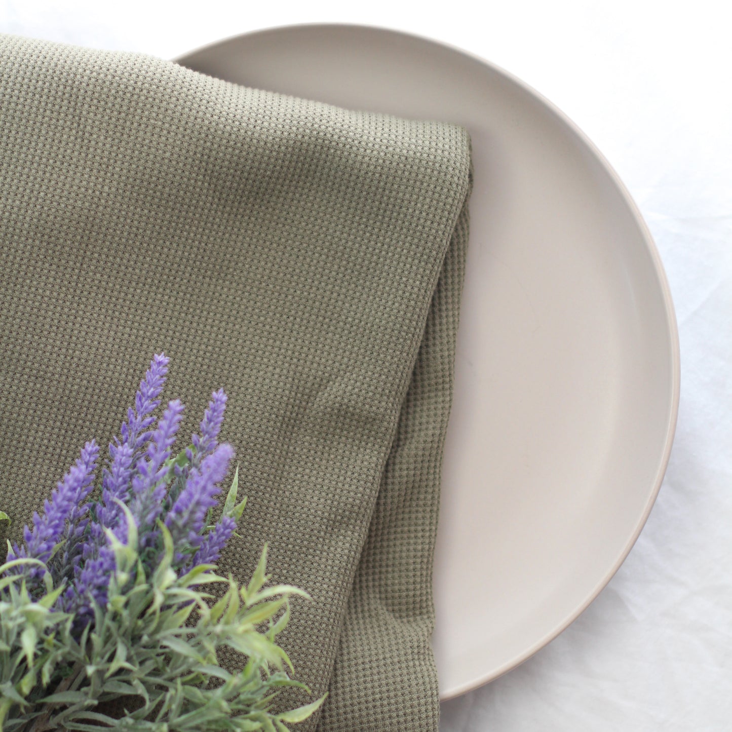 Waffle Knit | Khaki