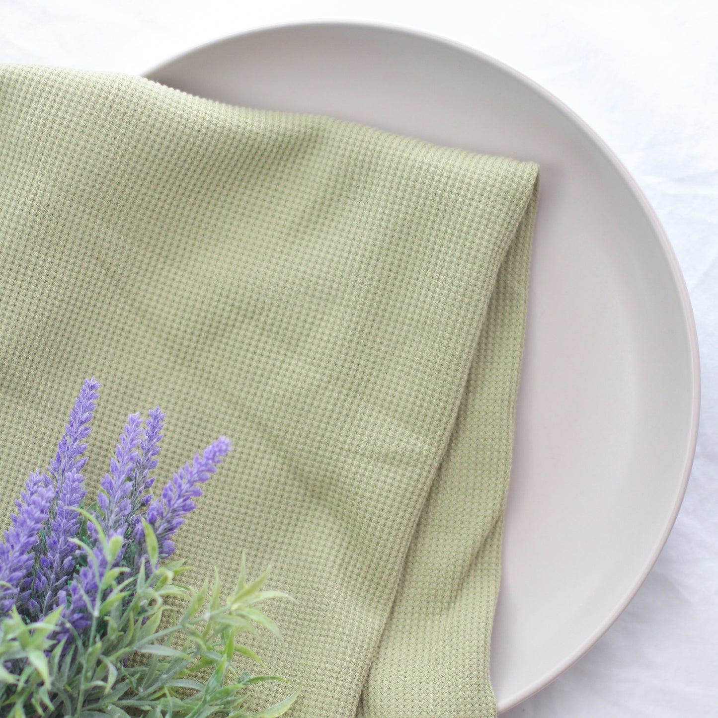 Waffle Knit | Moss