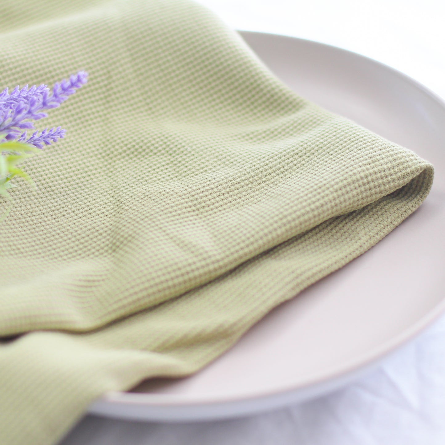 Waffle Knit | Moss
