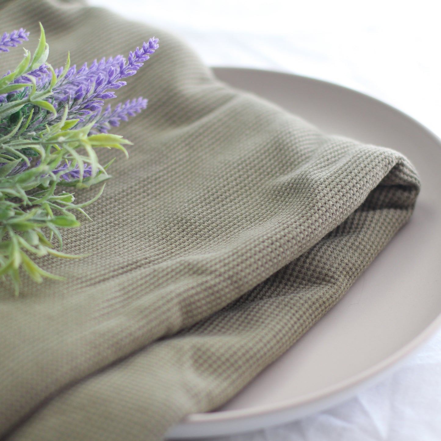Waffle Knit | Khaki