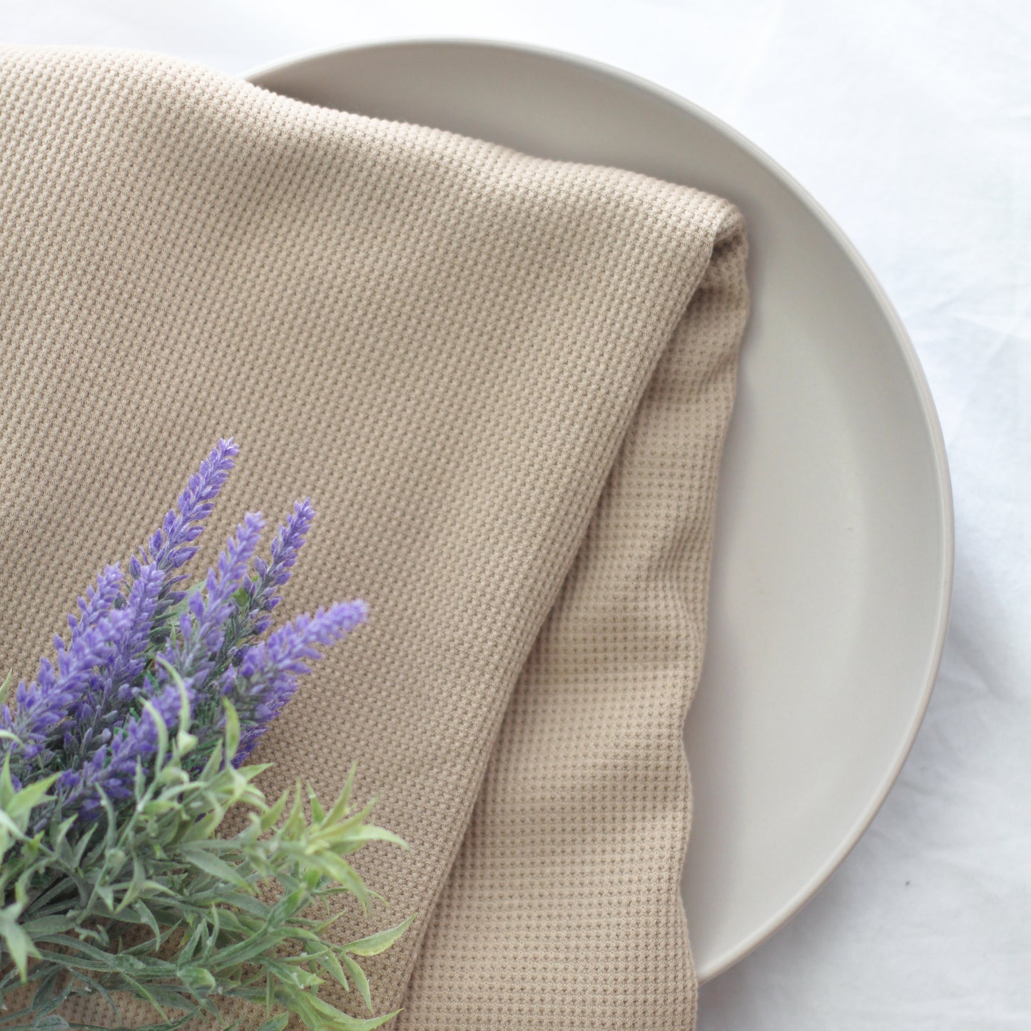 Waffle Knit | Taupe