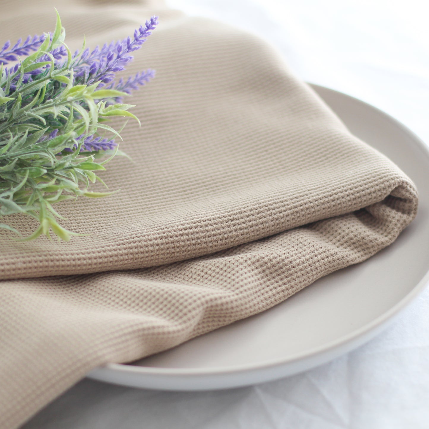 Waffle Knit | Taupe