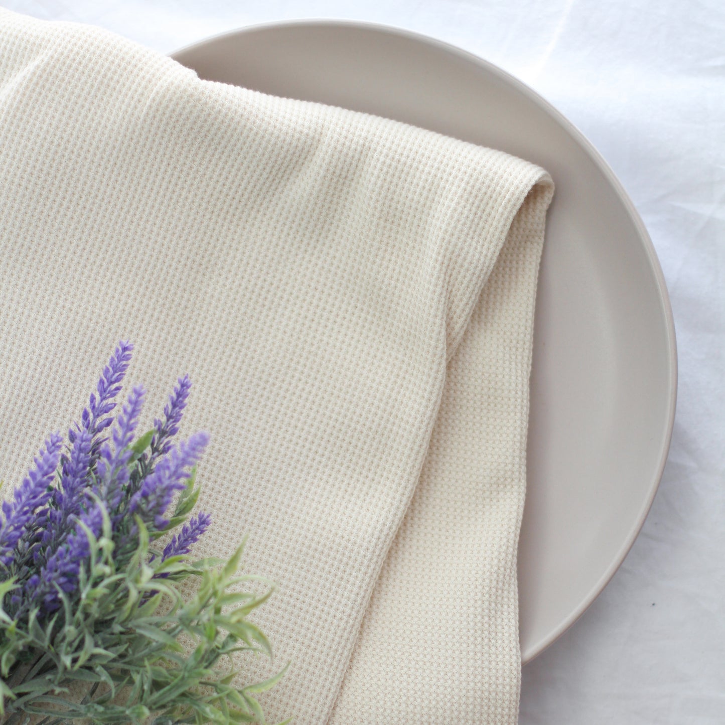 Waffle Knit | Buttermilk