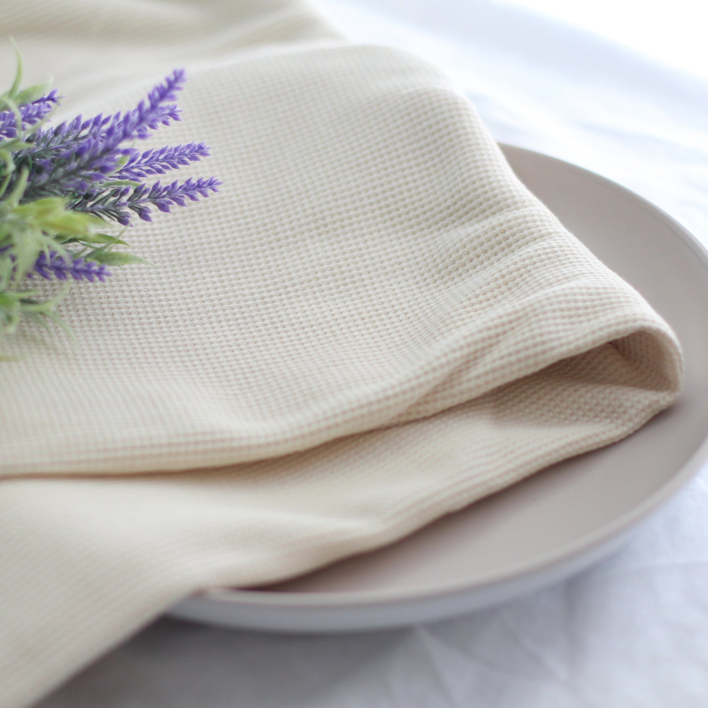 Waffle Knit | Buttermilk