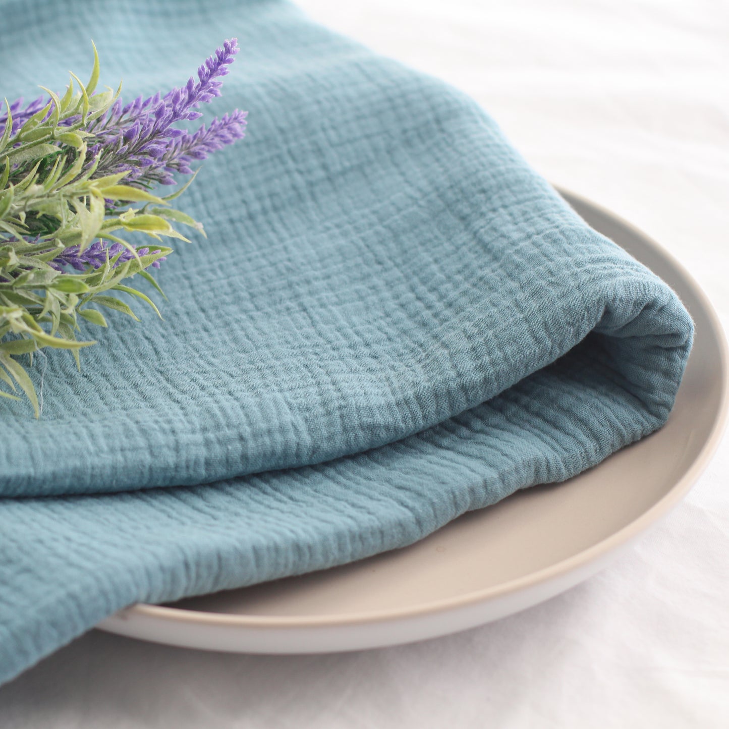 Double Gauze | Cerulean