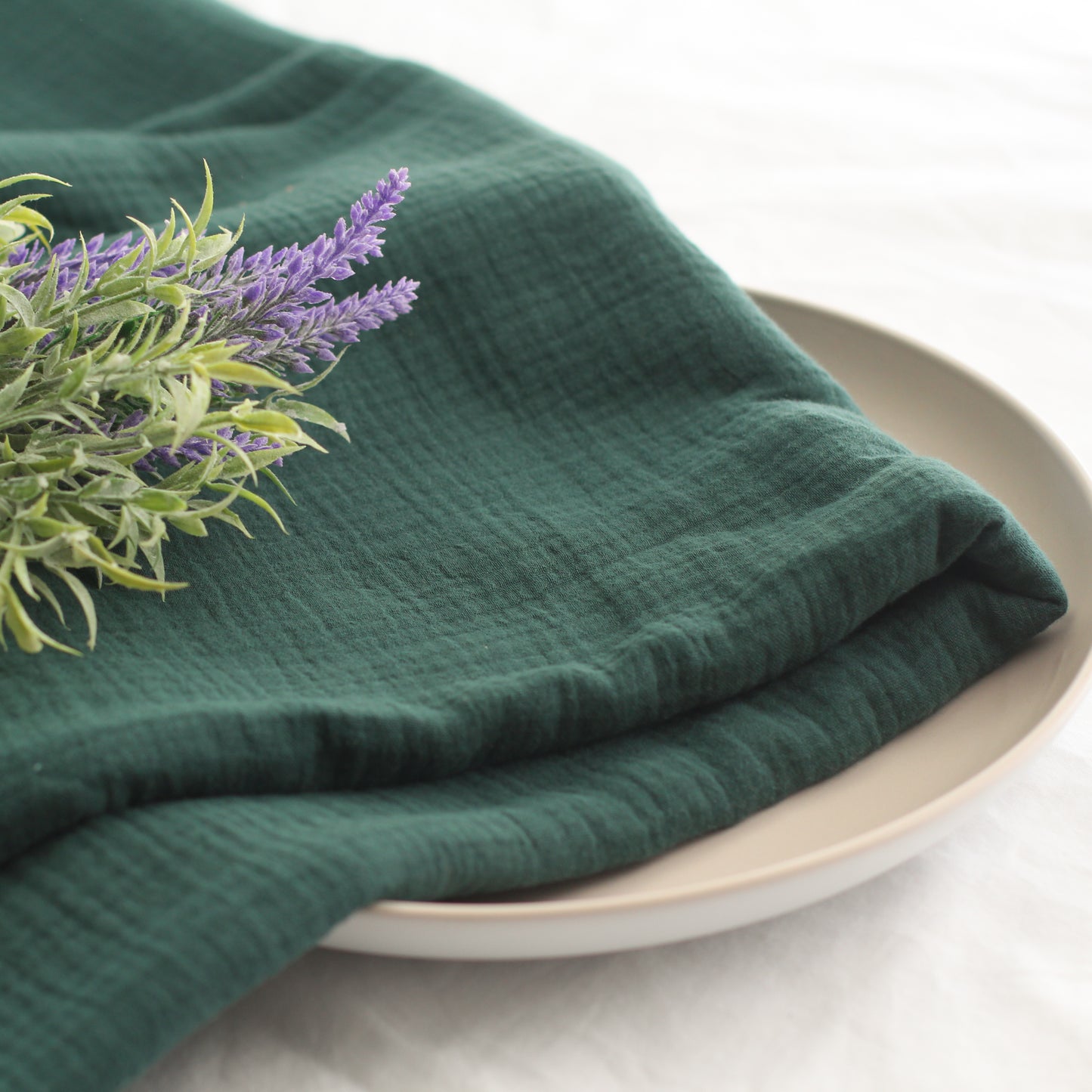 Double Gauze | Emerald