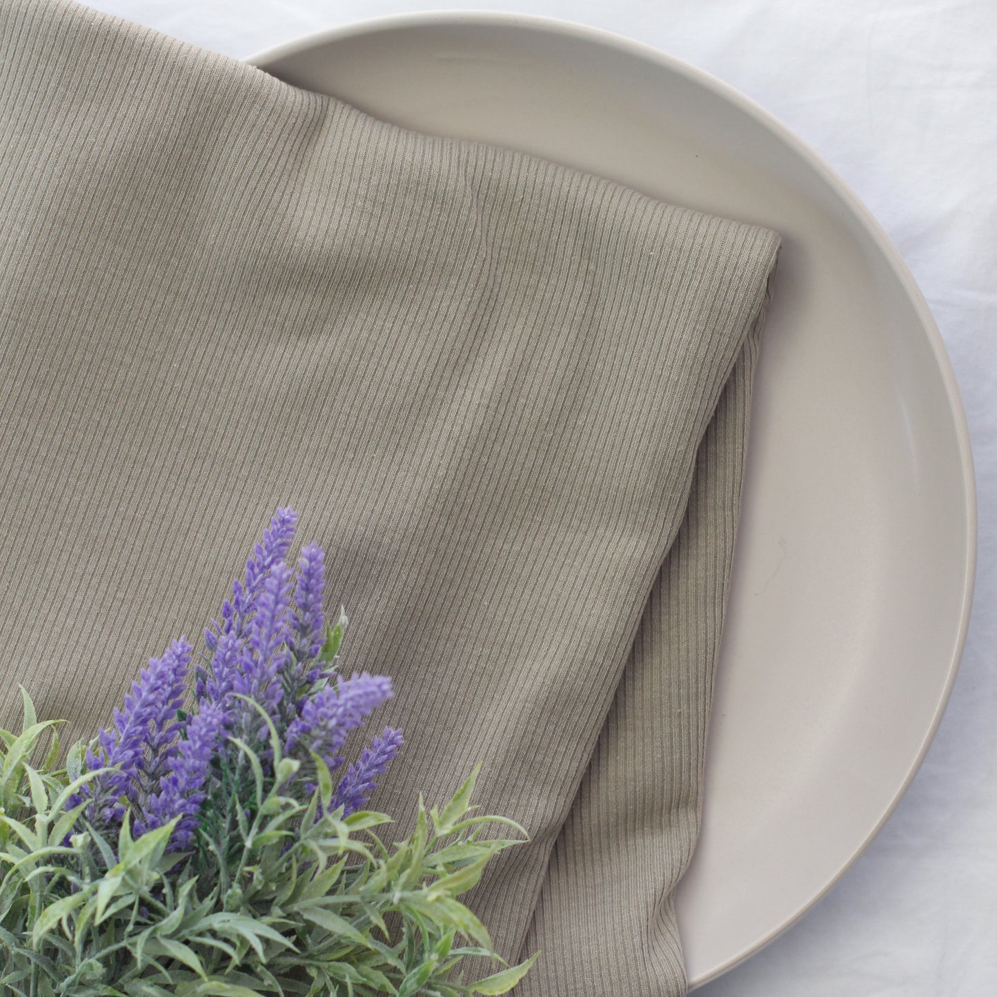 Ribbed 2*2 Knit | Sea Salt