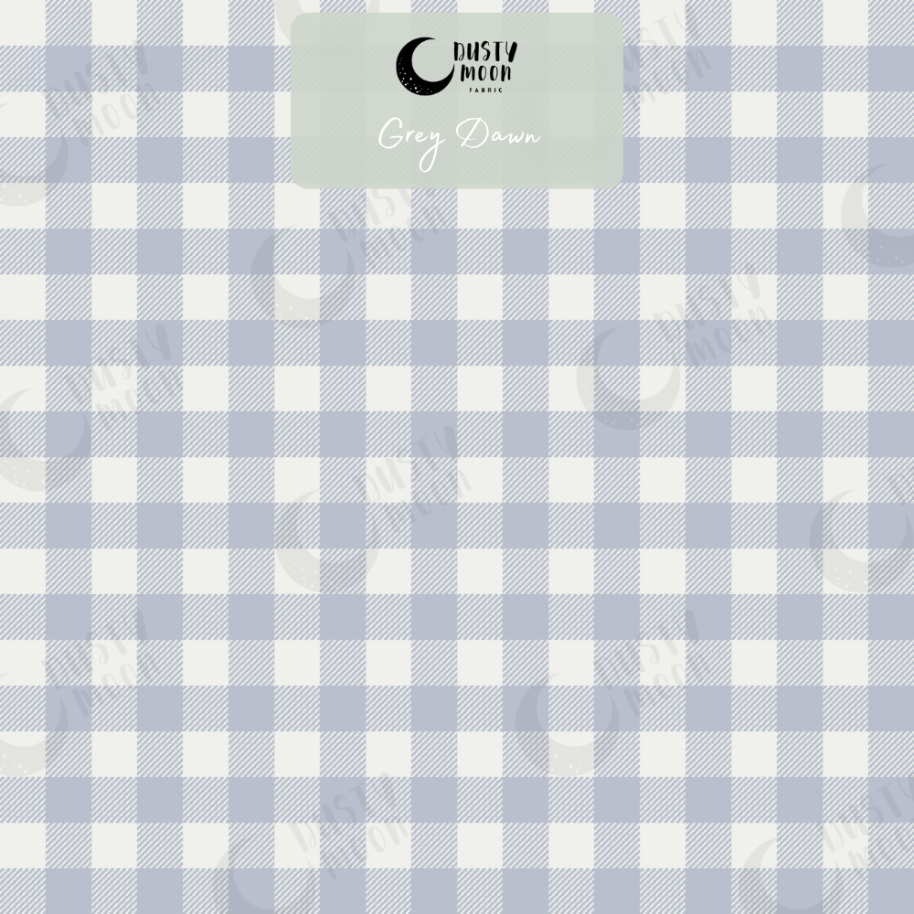 Gingham Grey Dawn | Pre Order 26th Mar - 2nd Apr