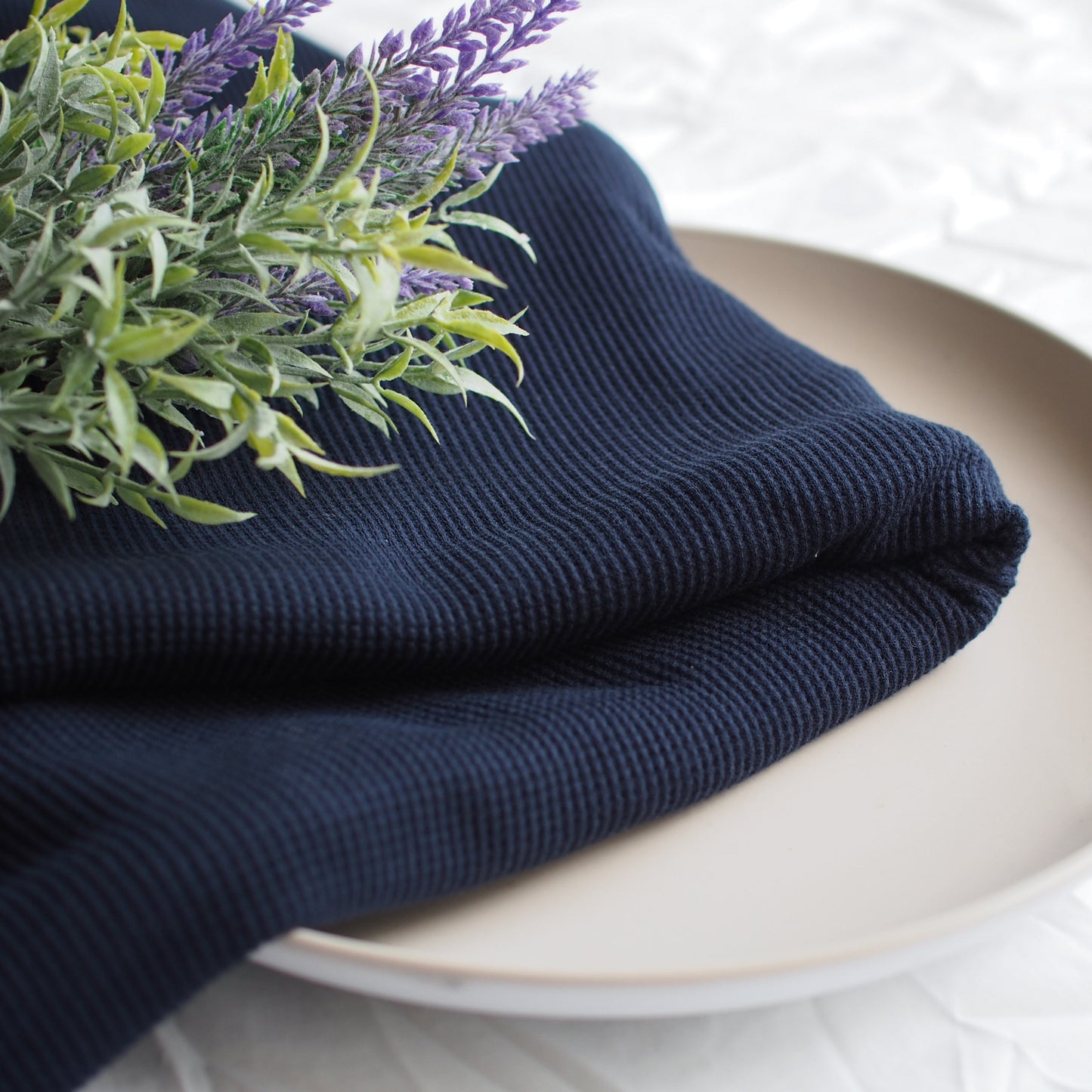Waffle Knit | Navy