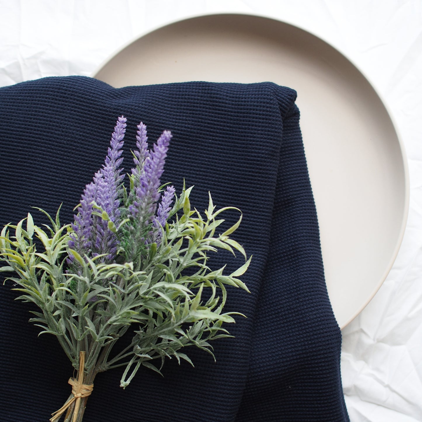 Waffle Knit | Navy