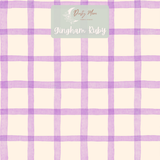 Petal Hare Gingham Ruby | Pre Order 17th Mar - 24th Mar