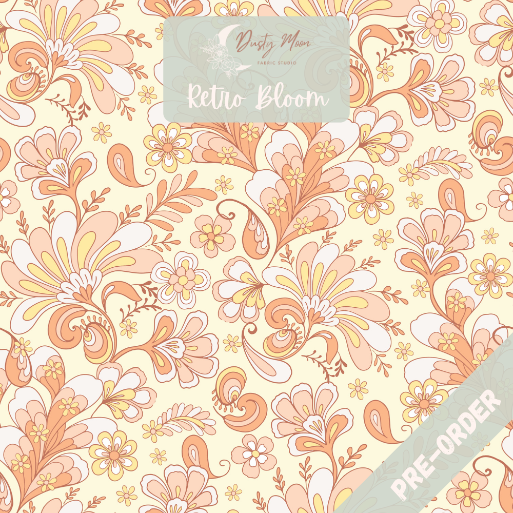 Retro Bloom Yellow | Pre Order 19th - 25th June