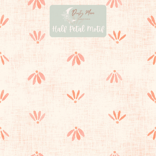 Half Petal Motif Peach | Pre Order 17th Mar - 24th Mar