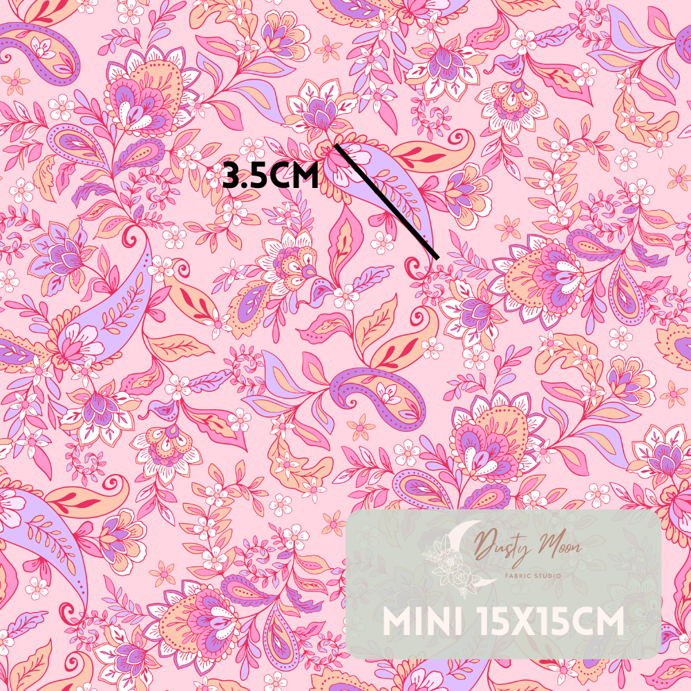 Boho Paisley Pink | Pre Order 19th - 25th June
