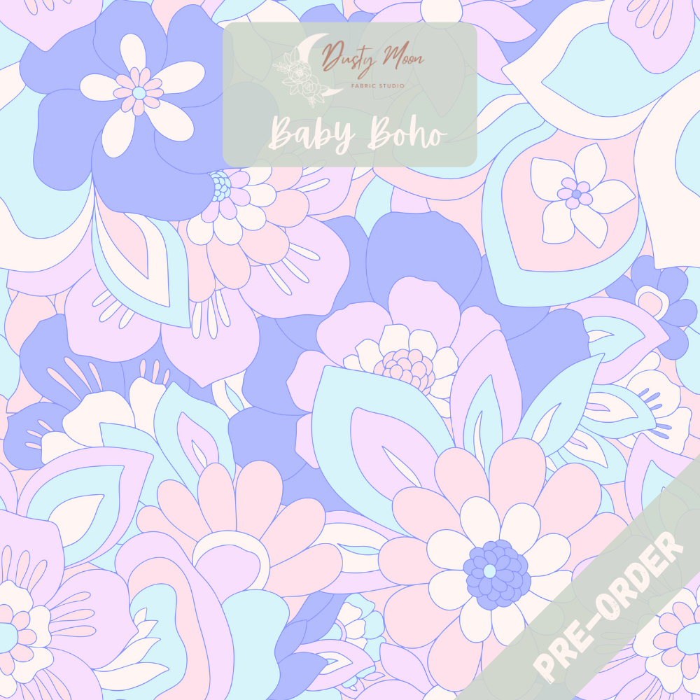 Baby Boho Purple Blue | Pre Order 10th Feb - 18th Feb