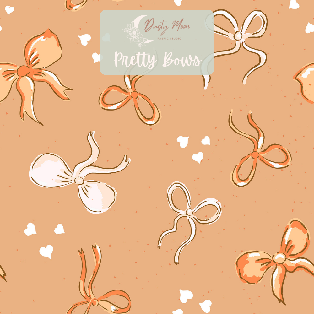 Pretty Bows Orange | Pre Order 6th - 13th May