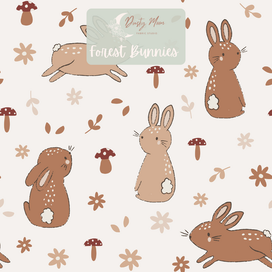 Forest Bunnies Beige | Pre Order 17th Mar - 24th Mar