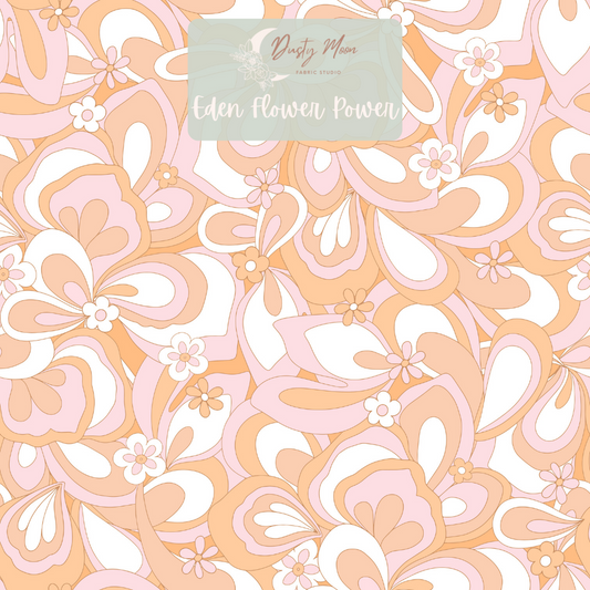 Eden Flower Power Peach | Pre Order 17th Mar - 24th Mar