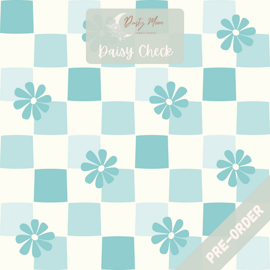 Daisy Check Blue | Pre Order 17th Mar - 24th Mar