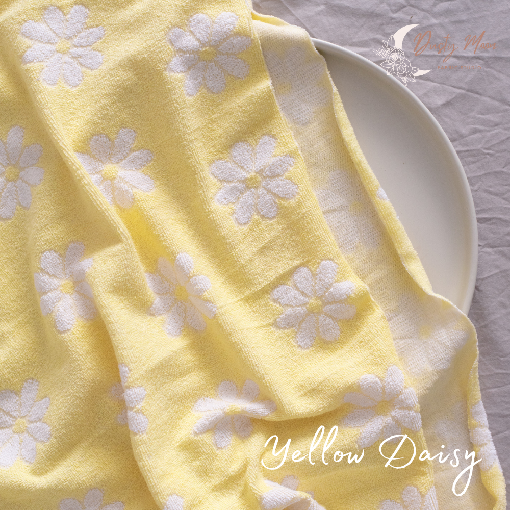 PRE-ORDER Daisy Jacquard Terry Towelling Collection