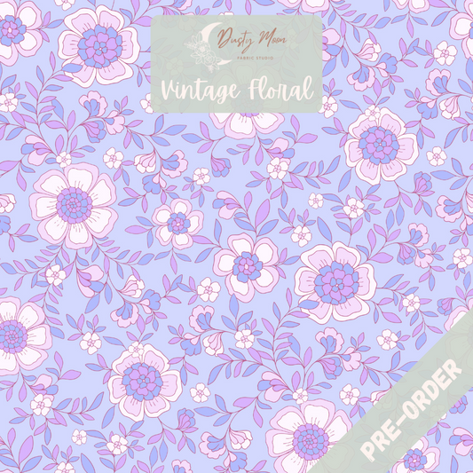 Vintage Floral Purple | Retail