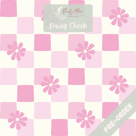 Daisy Check Pink | Pre Order 17th Mar - 24th Mar