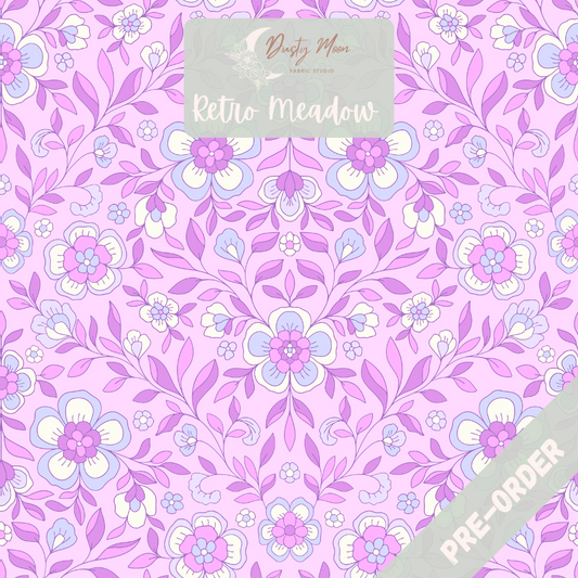 Retro Meadow Purple | Pre Order 19th - 25th June