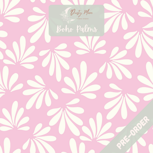 Boho Palms Pink | Pre Order 17th Mar - 24th Mar