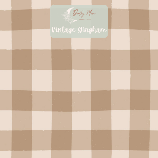 Vintage Gingham Ponies | Pre Order 6th - 13th May
