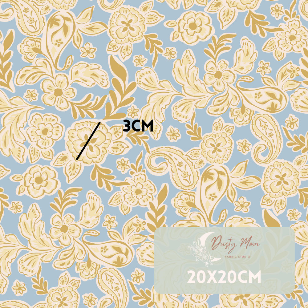 Boho Floral Blue | Pre Order 19th - 25th June