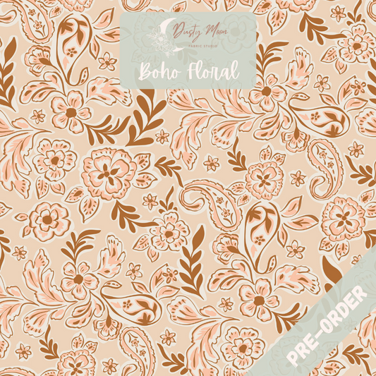 Boho Floral Brown | Pre Order 17th Mar - 24th Mar