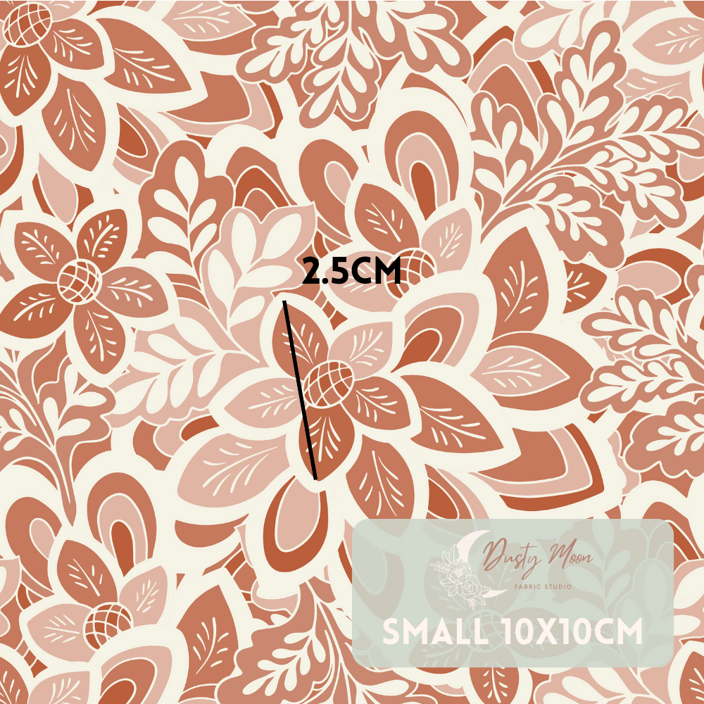 Winter Floral Brown | Pre Order 26th Mar - 2nd Apr