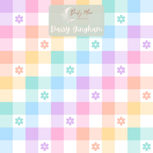 Rainbow Daisy Gingham | Retail