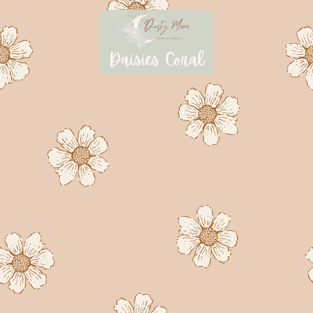 Daisies Coral | Pre Order 10th Feb - 18th Feb