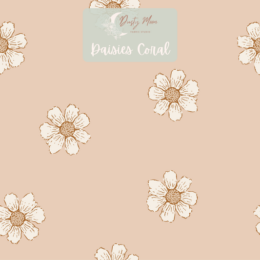 Daisies Coral | Pre Order 17th Mar - 24th Mar