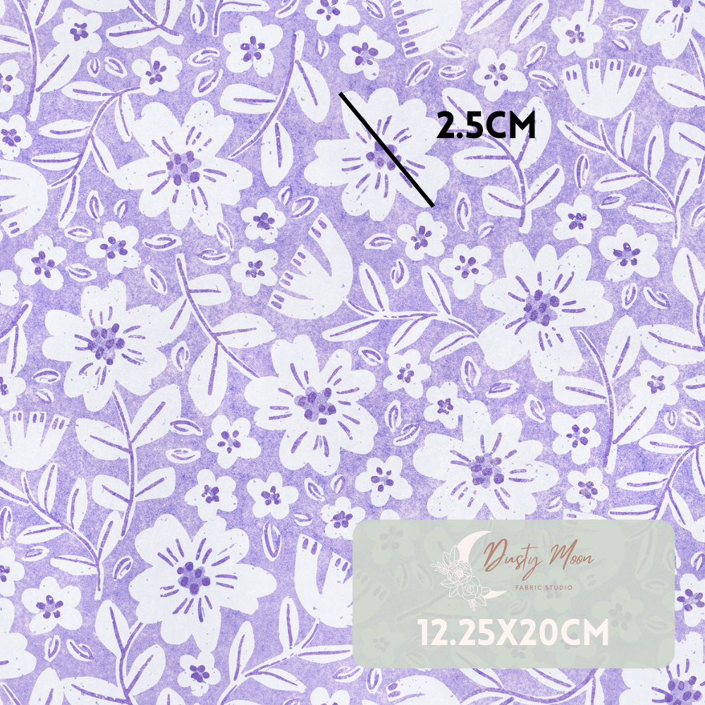 Folk Flowers Lilac | Pre Order 6th - 13th May