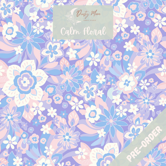 Calm Floral Purple | Pre Order 19th - 25th June