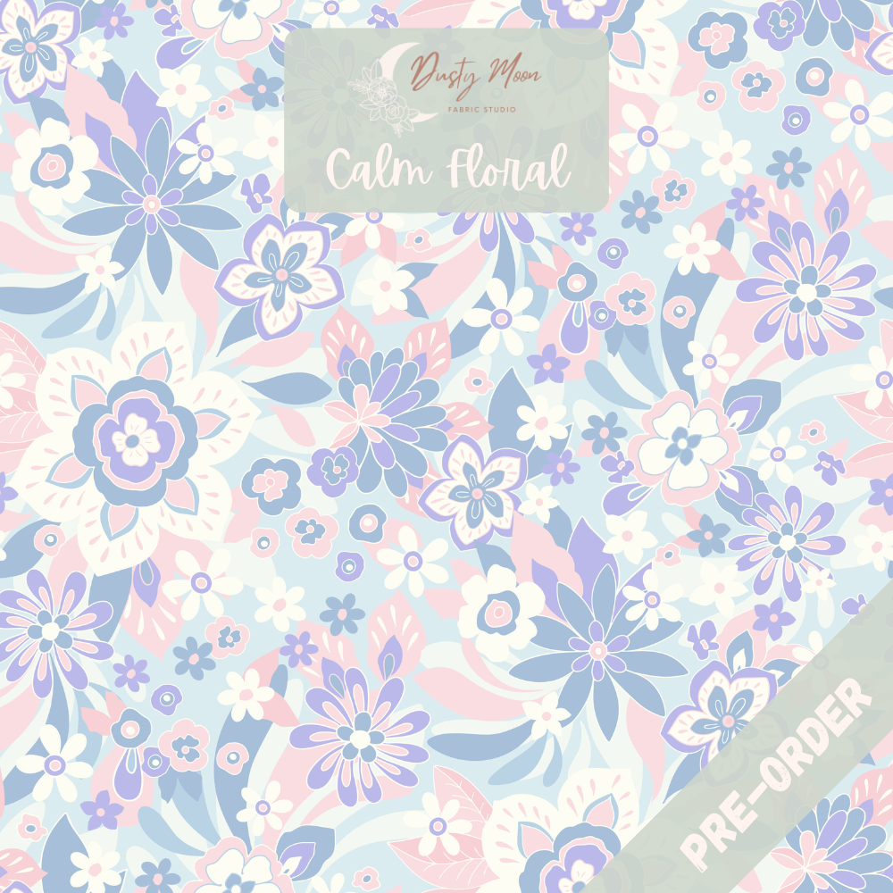 Calm Floral Blue | Pre Order 10th Feb - 18th Feb