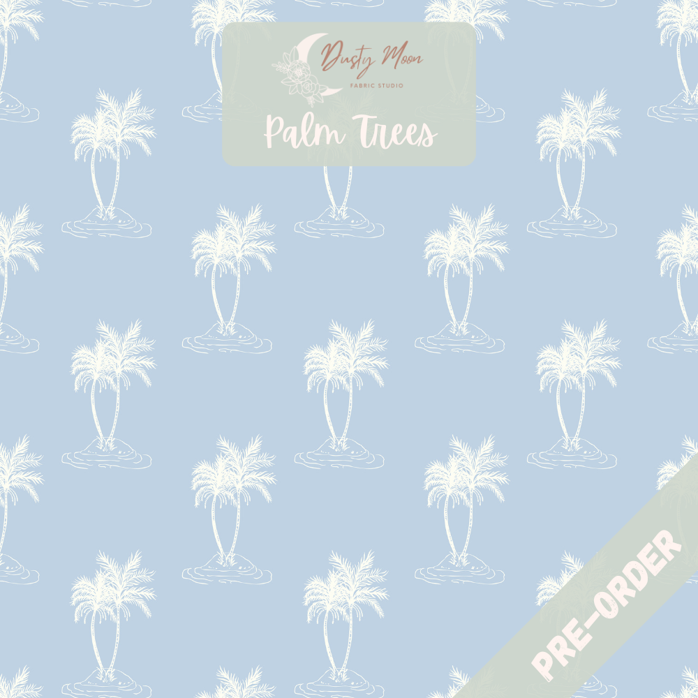 Palm Trees Sky Blue | Pre Order 10th Feb - 18th Feb