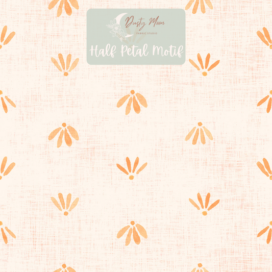 Half Petal Motif Ochre | Pre Order 17th Mar - 24th Mar