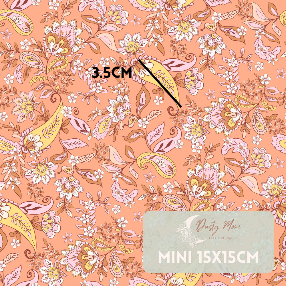 Boho Paisley Orange | Pre Order 19th - 25th June