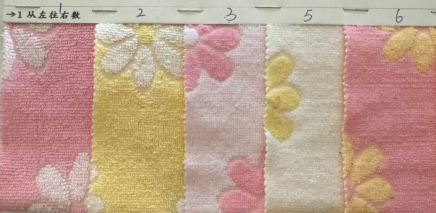 PRE-ORDER Daisy Jacquard Terry Towelling Collection