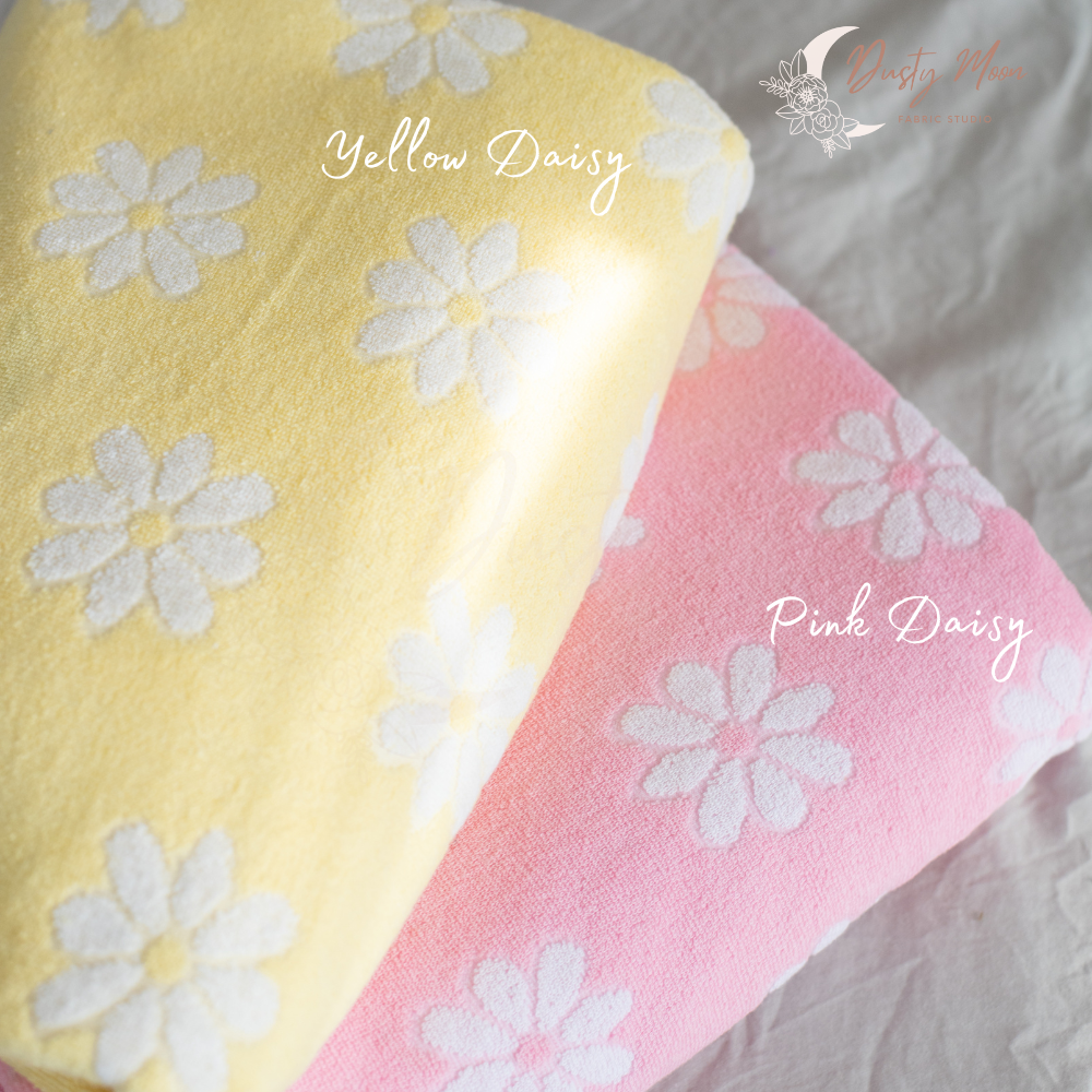 PRE-ORDER Daisy Jacquard Terry Towelling Collection
