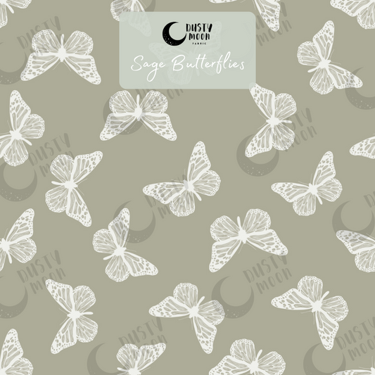 Sage Butterflies Knit | Retail