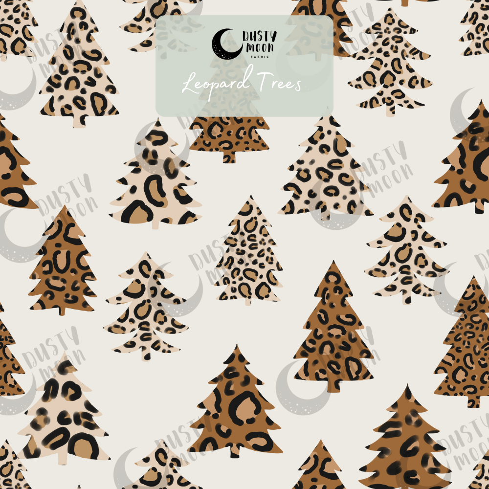 Leopard Trees Knit | Christmas Retail