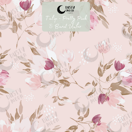 Tulips - Pretty Pink & Burnt Umber Swim | Retail